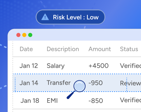 Risk & Fraud Indicators